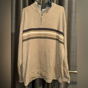 Columbia means quarter zip pullover sweater - size XL